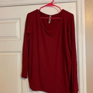 Red boutique top